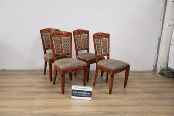 Set van 4 Vintage Eetkamerstoelen beschikbaar voor biedingen
