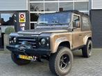 Land Rover Defender 90 3.5 V8 Cabriolet LEER, SPORTSTOELEN,, 101 pk, Land Rover, Zwart, 3500 cc