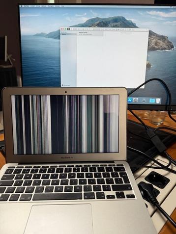11" MacBook Air 2013 met defect scherm!! beschikbaar voor biedingen