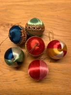 Vintage kerstversiering satijn, Antiek en Kunst, Curiosa en Brocante, Ophalen