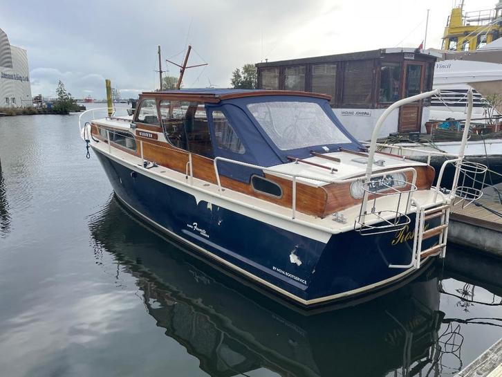 Mulder Super Favorite 9.40 kruiser, Watersport en Boten, Motorboten en Motorjachten, Gebruikt, Staal, 9 tot 12 meter, Diesel, Binnenboordmotor