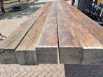 6 Hardhouten palen / balken 15x15 cm/ 4.50 m lang - nr: HB7, Ophalen, Nieuw, Hardhout, 250 cm of meer