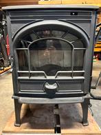 Dovre 550 8kW incl. pijp, kap, bev.materiaal, Ophalen, Gebruikt, Houtkachel, Vrijstaand