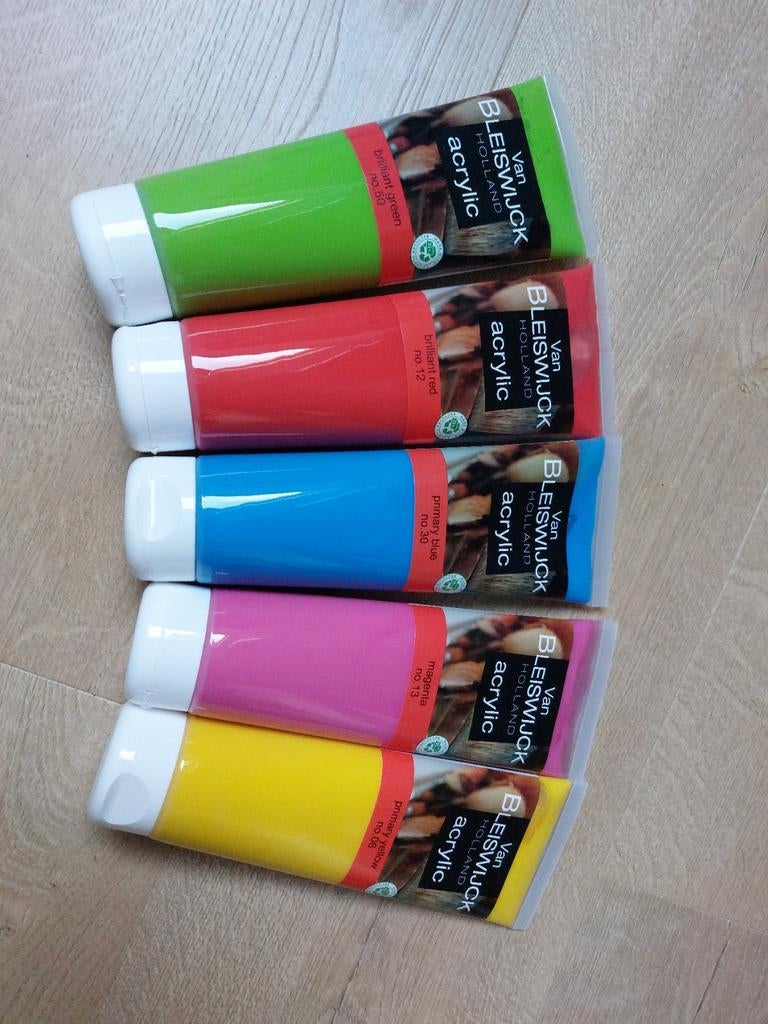 Acrylverf Van Bleidwijck - Zo goed als nieuw!, Ophalen of Verzenden, Zo goed als nieuw, Acrylverf