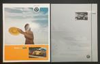 Skoda Fabia RS brochures 2003-2004, Ophalen of Verzenden, Gelezen, Overige merken