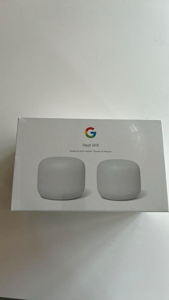 Google Nest Wifi (nieuw in folie), Computers en Software, Netwerk switches, Nieuw, Ophalen