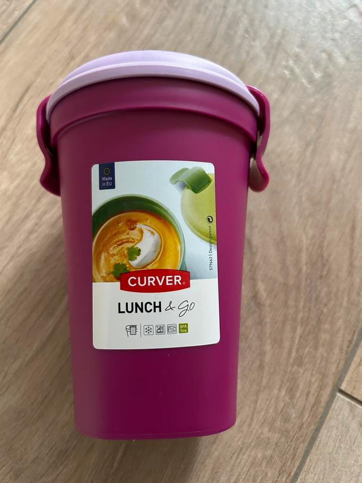 Curver Lunch & Go Beker -  Helemaal nieuw, Huis en Inrichting, Keuken | Keukenbenodigdheden, Nieuw, Ophalen of Verzenden