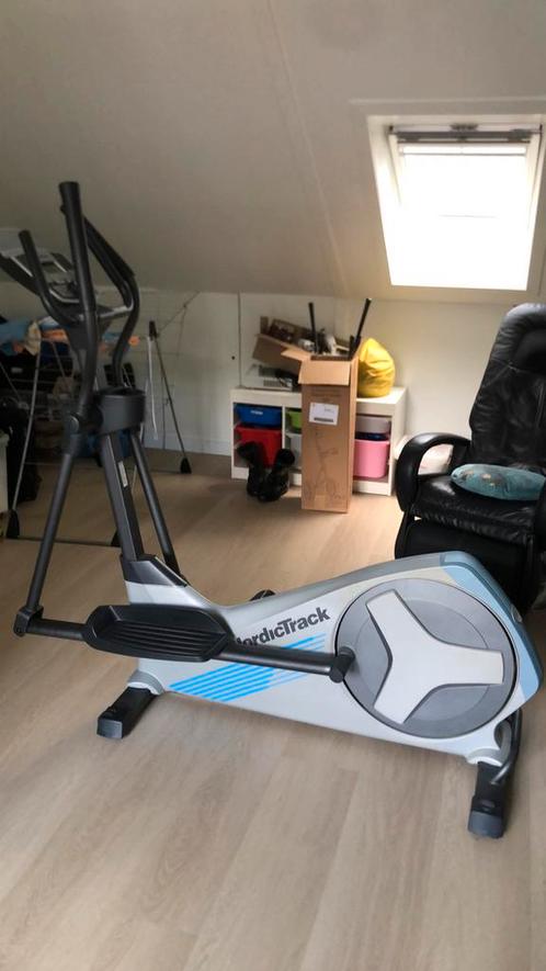 Crosstrainer NordicTrack, Sport en Fitness, Fitnessapparatuur, Gebruikt, Crosstrainer, Armen, Benen, Borst, Buik, Rug, Metaal