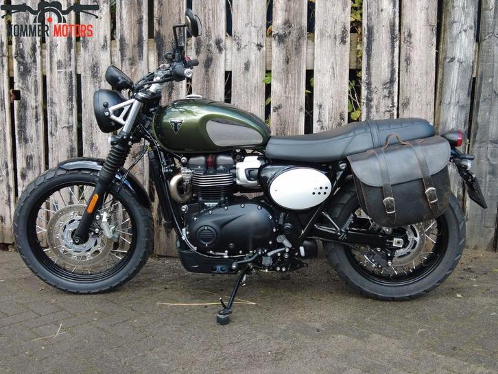 TRIUMPH SCRAMBLER 900 chrome edition (bj 2023), Motoren, Motoren | Triumph, Overig, meer dan 35 kW, 2 cilinders, Motorrijbewijs A