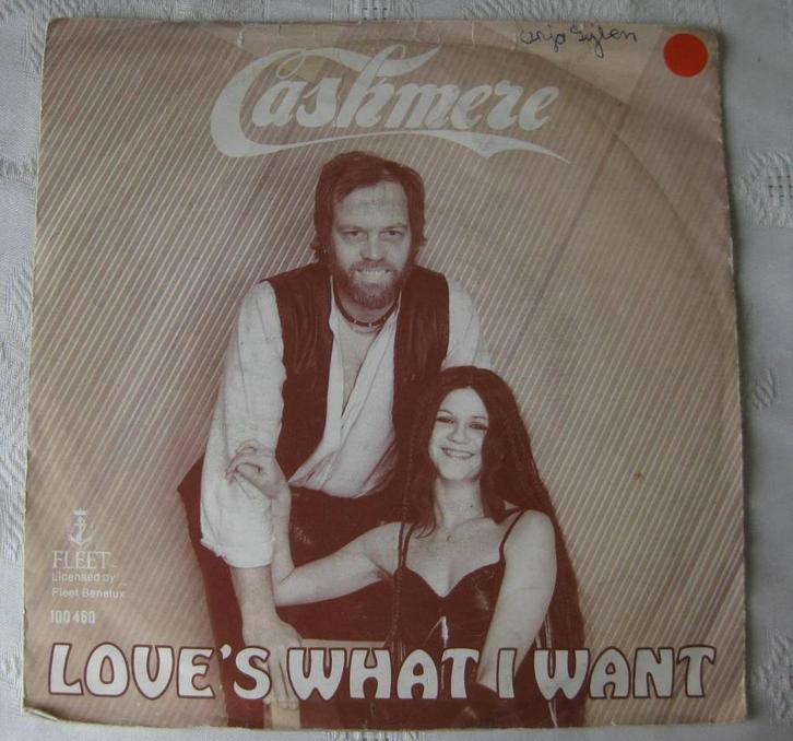 Vinyl Singeltje Cashmere 1979, Cd's en Dvd's, Vinyl Singles, Zo goed als nieuw, Single, Pop, 7 inch, Ophalen of Verzenden