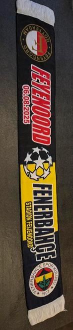 Feyenoord - Fenerbahce Sjaal Champions league, Ophalen of Verzenden, Nieuw, Feyenoord, Vaantje of Sjaal
