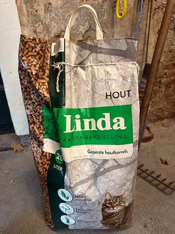 Linda Kattenbak Houtkorrels of voor puppy’s beschikbaar voor biedingen