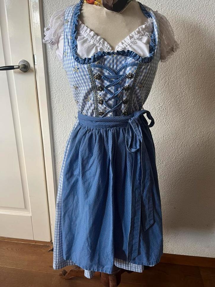 Dirndl Country line met bijpassende schort maat 32, Kleding | Dames, Carnavalskleding en Feestkleding, Gedragen, Kleding, Overige thema's