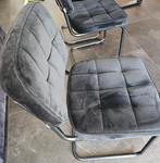 eetkamerstoelen, Huis en Inrichting, Stoelen, Ophalen, Zwart, Zo goed als nieuw, Stof