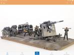 Forces of valor 36 with flak rohr 36 gun barrel en trailer, Ophalen of Verzenden, Zo goed als nieuw