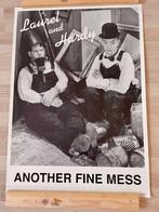 Laurel & Hardy poster "Another fine mess" + Werklieden 1931, Verzamelen, Ophalen, Zo goed als nieuw, Overige typen