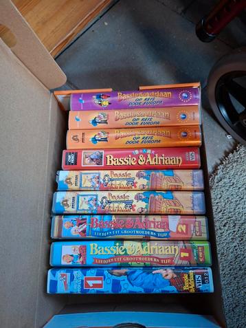 Bassie & Adriaan VHS Collectie beschikbaar voor biedingen