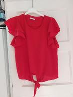 Mooie Rode Blouse - Maat XL, Maat 46/48 (XL) of groter, Ophalen of Verzenden, Korte mouw, Rood