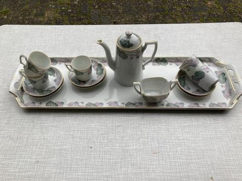 Vintage Koffieservies C.Hoyng., Antiek en Kunst, Antiek | Servies compleet, Ophalen of Verzenden