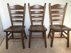 Eiken eetstoelen Oisterwijk, Huis en Inrichting, Stoelen, Ophalen, Gebruikt, Hout, Drie