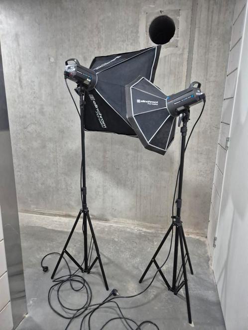 Elinchrom statief/standaard set, Audio, Tv en Foto, Fotografie | Fotostudio en Toebehoren, Zo goed als nieuw, Ophalen