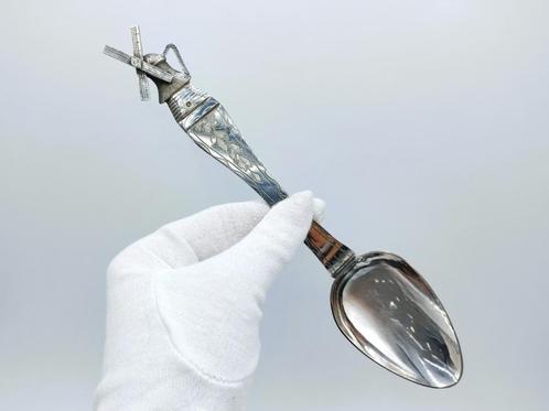 Zilveren gelegenheidslepel, S. Bolman, Leeuwarden, 1897, Antiek en Kunst, Antiek | Goud en Zilver, Zilver, Verzenden