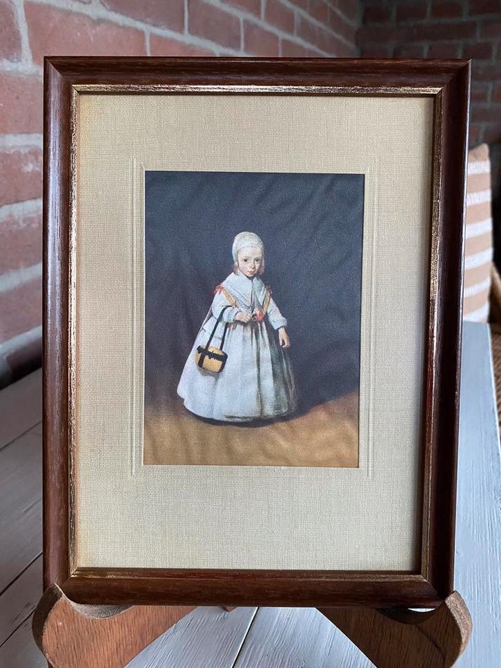 Portret Helena van der Schalcke op zijde, Antiek en Kunst, Curiosa en Brocante, Verzenden