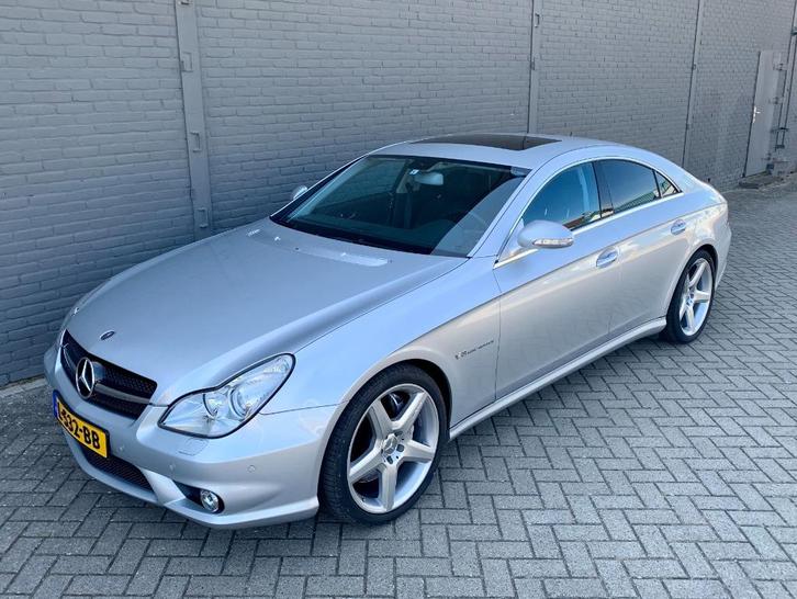 Mercedes-Benz Mercedes CLS I 55AMG I 476PK V8 I Youngtimer, Auto's, Mercedes-Benz, Particulier, CLS, ABS, Achteruitrijcamera, Adaptieve lichten