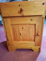 Grenen kastje met laadje en deurtje, Ophalen, Gebruikt