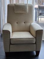 Stijlvolle fauteuil van Meubelatelier Kessels, Ophalen, Hout, Zo goed als nieuw, 50 tot 75 cm