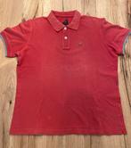 Hogan heren polo koraalrood maat xxl 2xl xl, Verzenden, Hogan, Maat 56/58 (XL), Gedragen