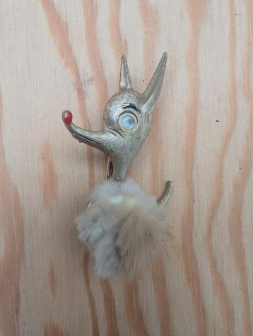 Vintage JJ Honden Broche beschikbaar voor biedingen