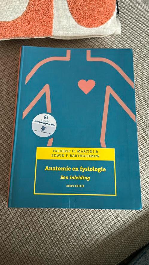 Frederic H. Martini - Anatomie en fysiologie, een inleiding, Boeken, Schoolboeken, Zo goed als nieuw, Nederlands, Overige niveaus