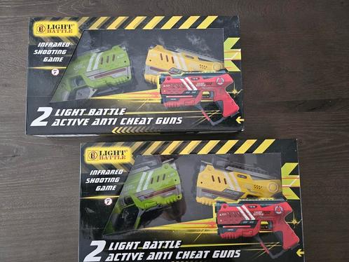 Light battle active anti cheat guns (4 stuks), Kinderen en Baby's, Speelgoed | Overig, Zo goed als nieuw, Jongen of Meisje, Ophalen