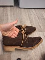 Daniel Hechter Bruine Suede Veterschoenen - Maat 38, Bruin, Overige typen, Ophalen of Verzenden, Zo goed als nieuw