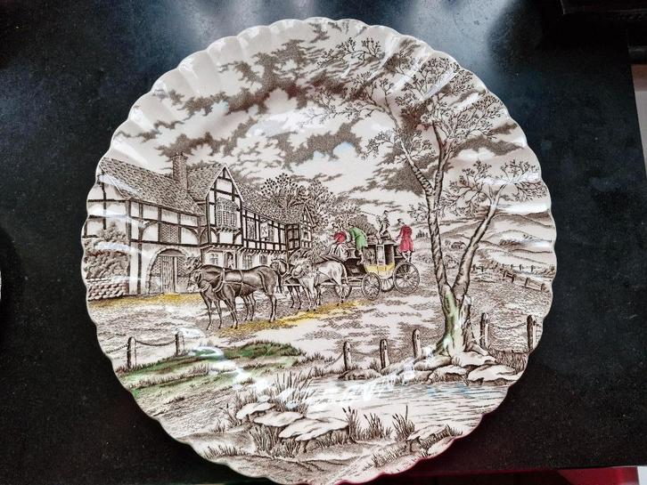 myott royal mail gebakstel, Antiek en Kunst, Antiek | Servies los, Ophalen