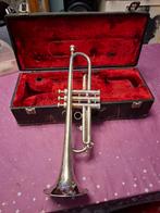 Schenkelars Trompet met Koffer, Muziek en Instrumenten, Ophalen of Verzenden, Gebruikt, Bes-trompet, Met koffer