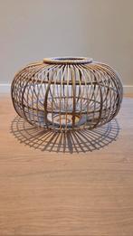 Rotan Lamp Boreas Kwantum - 47cm, 25 tot 50 cm, Rond, Bohemian, Ophalen of Verzenden