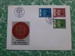enveloppe Portugal drie Europa zegels 1965, Ophalen of Verzenden, Envelop