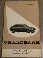 Vraagbaak Opel Kadett D 1,6-Diesel 1982-1985 P.H. Olving, Ophalen of Verzenden