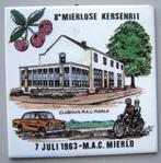 8e Mierlose Kersenrit, 7 juli 1963, fraaie oude wandtegel., Ophalen of Verzenden