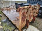 Haakarm/Kabel flatbed platte container., Ophalen, Xxx, Xxx, Xxx