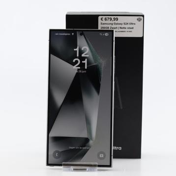 Samsung Galaxy S24 Ultra 256GB Zwart | Nette staat beschikbaar voor biedingen