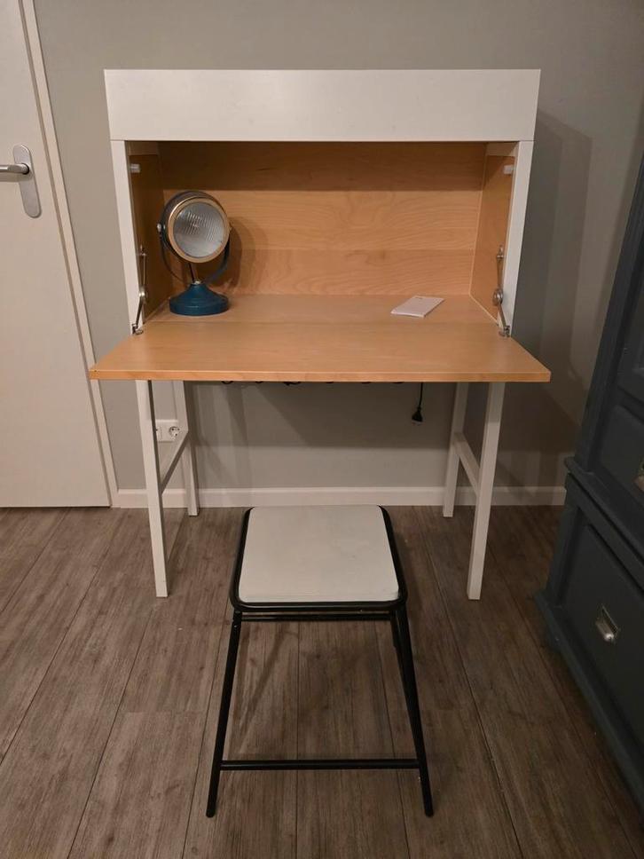 Inklapbaar bureau, Huis en Inrichting, Bureaus, Gebruikt, Bureau, Ophalen