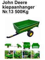 John Deere Kiepaanhanger nr.13 500kg, Ophalen, Zo goed als nieuw