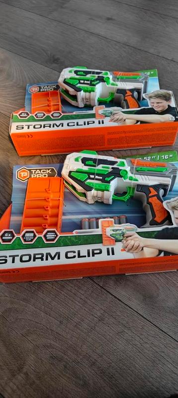 Tack pro shotgun storm clip II blaster pistool 2 st. Nieuw  beschikbaar voor biedingen