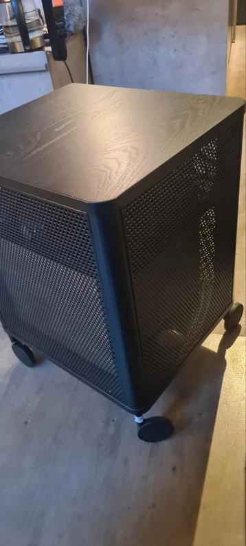 Black/ zwart IKEA Bekant bureaus + ikea Bekant Storage unit - afbeelding 16