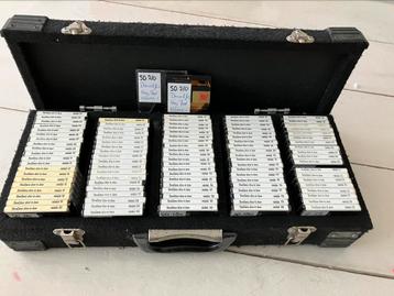 Flightcase met 100 Sony minidisks