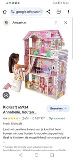 KidKraft Annabelle Poppenhuis + Grattis Speelgoed Service, Kinderen en Baby's, Speelgoed | Poppenhuizen, Poppenhuis, Ophalen of Verzenden