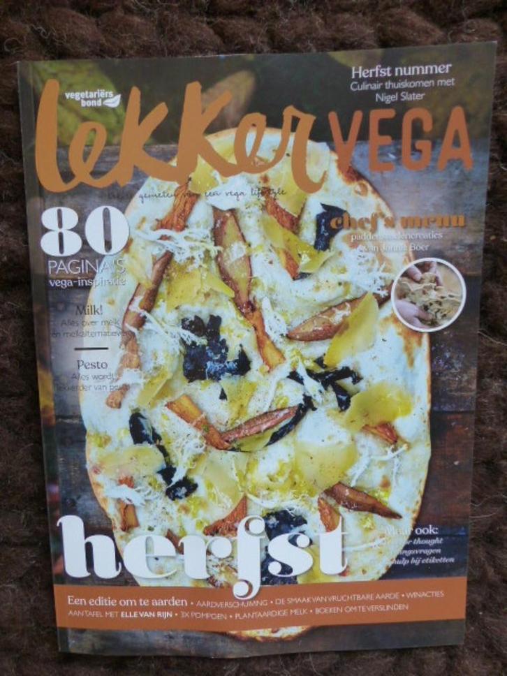 Lekker vega tijdschrift vegetarisch koken vega koken, Boeken, Kookboeken, Gelezen, Vegetarisch, Ophalen of Verzenden